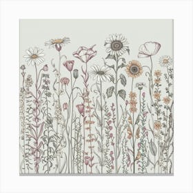 Wildflowers 8 Canvas Print