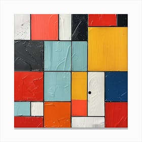 Abstract Squares 2 Canvas Print