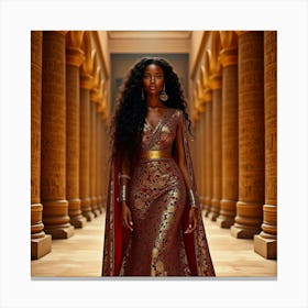 Egyptian Bride 7 Canvas Print