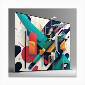 Leonardo Phoenix Create A Cuttingedge Modern Art Design That D 2 Canvas Print