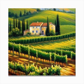 Tuscan Countryside 17 Canvas Print