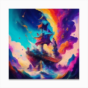 Ship Of Dreams Canvas Print