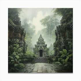 Angkor Temple 2 Canvas Print