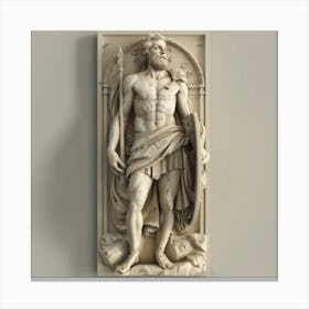 Greek God Canvas Print