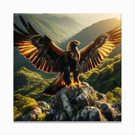 Golden Eagle 9 Canvas Print