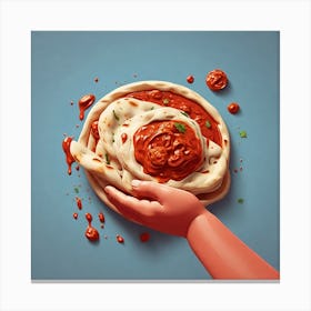 Pizza Pizza Pizza Pizza Pizza Pizza Pizza Pizza Canvas Print