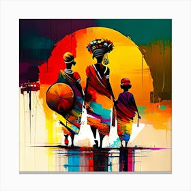 African Women Canvas Print