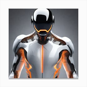 Futuristic Man 133 Canvas Print