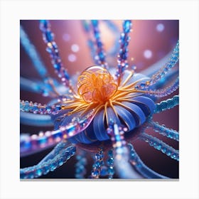 3d Fractal Art Canvas Print