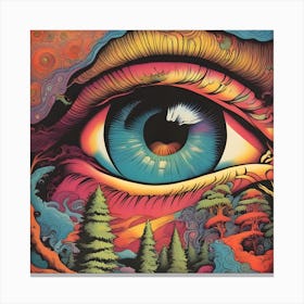 The Eye Canvas Print