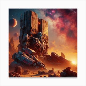 Transformer Relic Canvas Print