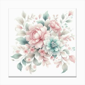 Floral Bouquet 2 Canvas Print