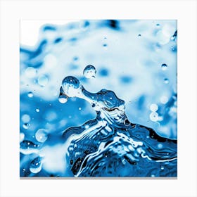 Water Splash 4 Canvas Print