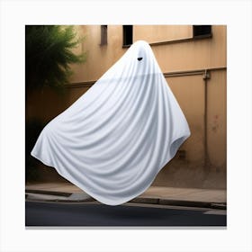 Ghost In The Street Canvas Print