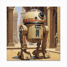 Star Wars Bb-8 Canvas Print