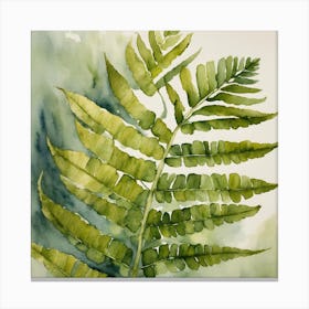 Fern Leaf Canvas Print