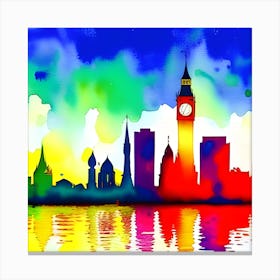 London Skyline Canvas Print