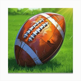 Football Game Canvas Print