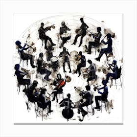 The Orchestra - Music Of The World Canvas Print