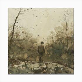 'The Man In The Woods' 1 Canvas Print