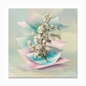 Blossoming Cherry Blossoms Canvas Print