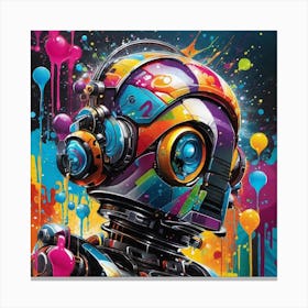 Robot 4 Canvas Print