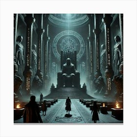 Thr Emperor S Throne Canvas Print