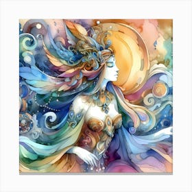 Mermaid 7 Canvas Print