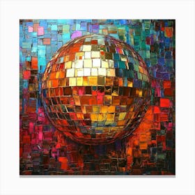 Disco Ball Canvas Art Canvas Print