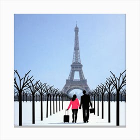 Eiffel Tower 2 Canvas Print