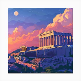 Parthenon 3 Canvas Print