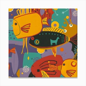 Fishes 6 Canvas Print