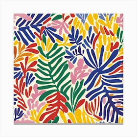 Colorful Leaves Canvas Print