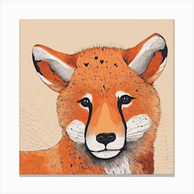 Fox 1 Canvas Print