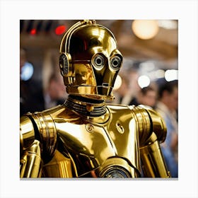 Star Wars C-3po Canvas Print