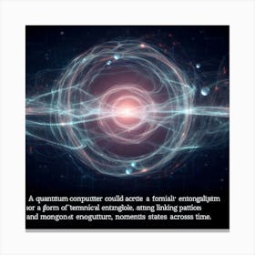 Quantum Company Could Be A Secret Canvas Print