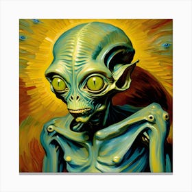 Alien 45 Canvas Print