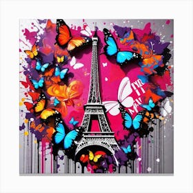 Heart Of Paris Canvas Print