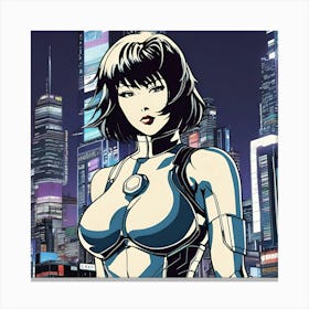 Ghost In The Shell 4 Canvas Print