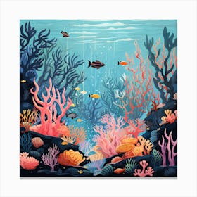 Coral Reef Canvas Print