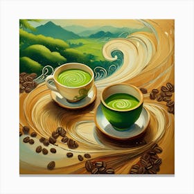 Matcha Green Tea Canvas Print