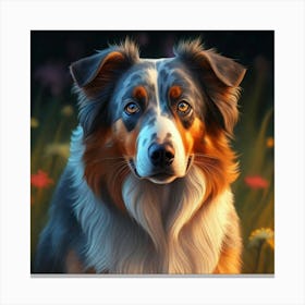 Australian Shepherd 1 Canvas Print