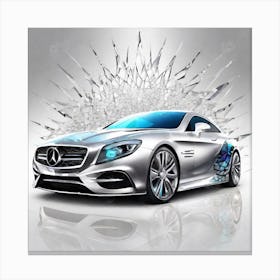 Mercedes Sls 1 Canvas Print