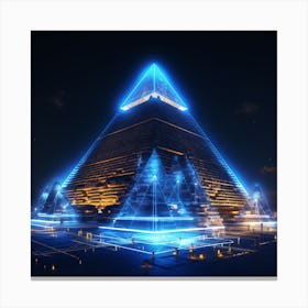 Pyramid Of Giza 1 Canvas Print