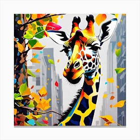 Giraffe Canvas Print