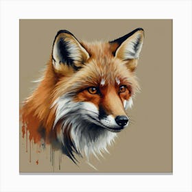 Red Fox 1 Canvas Print