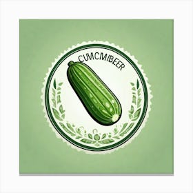 Cucumber 3 Canvas Print