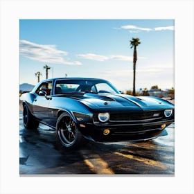 Sports Muscle Car Canvas Print