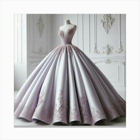 Ball Gown Canvas Print