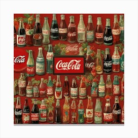 Default Default Vintage And Retro Coca Cola Advertising Aestet 1 (2) Canvas Print